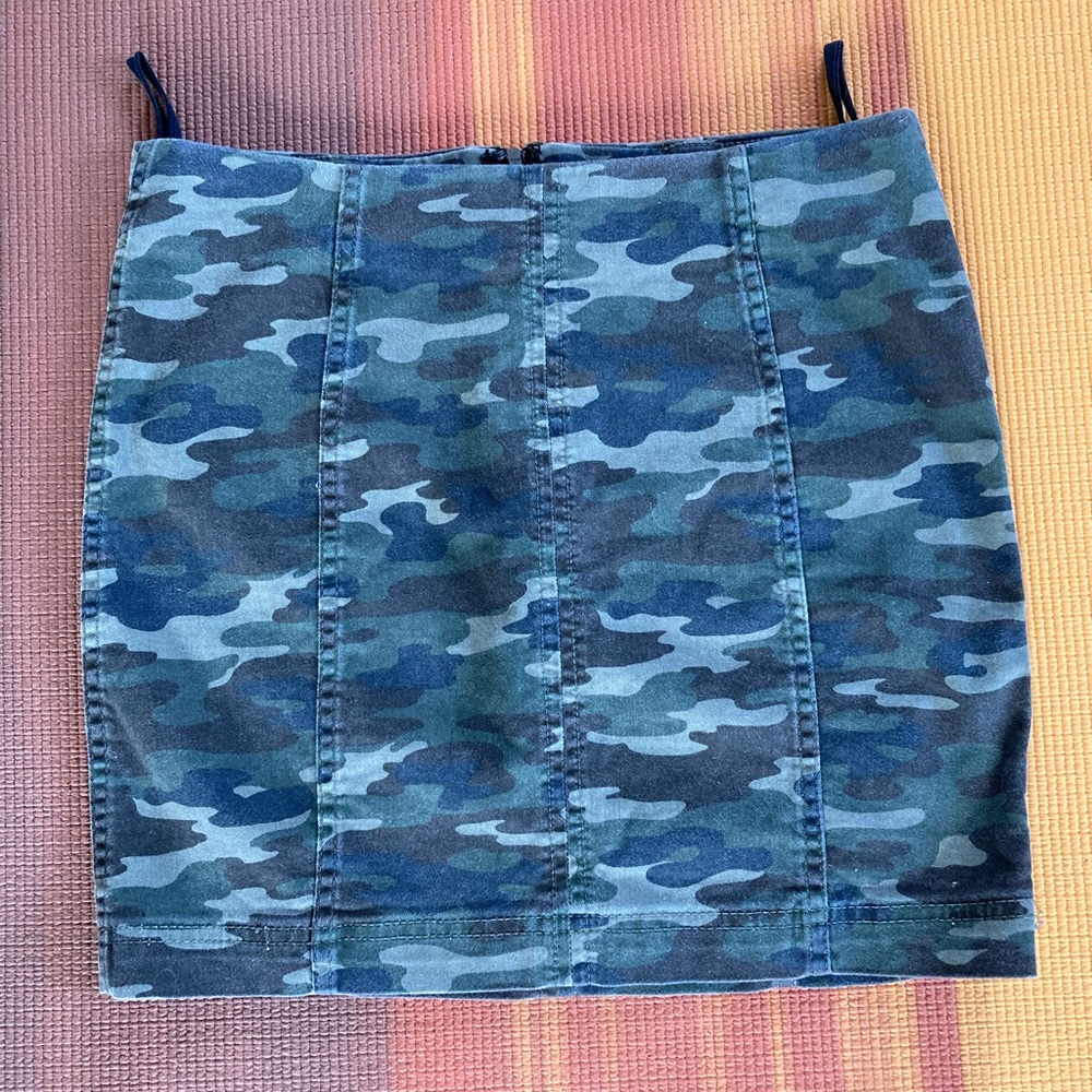 Free People Camo Mini